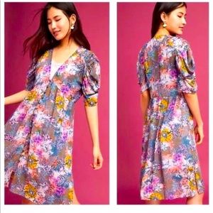 Anthropologie Akemi + Kin Floral Midi Dress, size L